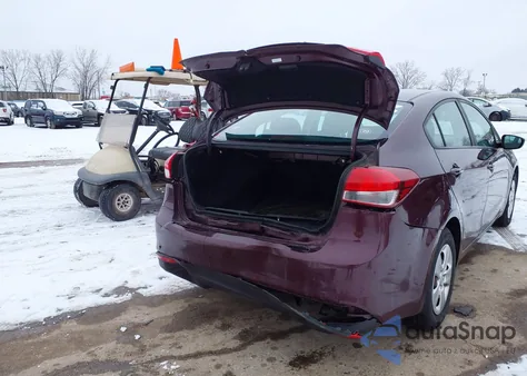 2018 Kia Forte Lx from USA, damaged, VIN 3KPFK4A72JE183451